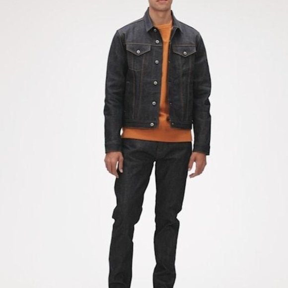 GAP Raw Selvedge Denim Western Jacket - Picture 7 of 7